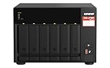 Qnap NAS + Switch Bundle QNAP TS-673A + QSW-1105-5T | Upgrade to 2,5GbE Networking, 6-Bay 3,5'/2,5'-inch SATA, AMD Ryzen CPU