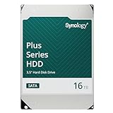 Synology, HAT3310, 16 TB, 3,5 Zoll SATA Home User HDD, MTBF 1,2 Millionen Stunden