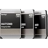 Synology HAT5300 SATA-HDD, 16 TB, 8,9 cm (3,5 Zoll), 7200 U min, für 24 7 Umgebungen HAT5300-16T Silber 16TB