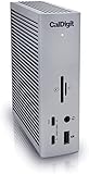 TS4 (0,8 m) – Thunderbolt Station 4 – 18 Anschlüsse, 98 W Laden, 3 x Thunderbolt 4 (40 Gbit/s), 3 x USB-C (10 Gbit/s), 5 x USB-A (10 Gbit/s), DisplayPort 1.4, 2,5 GbE, SD und microSD UHS-II.