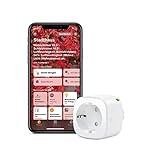 Eve Energy - Smarte schaltbare Steckdose (deutsche Markenqualität), TÜV zertifiziert, Verbrauchsmessung, Zeitpläne, schaltet Geräte ein & aus, keine Bridge nötig, Smart Plug (Apple Homekit)